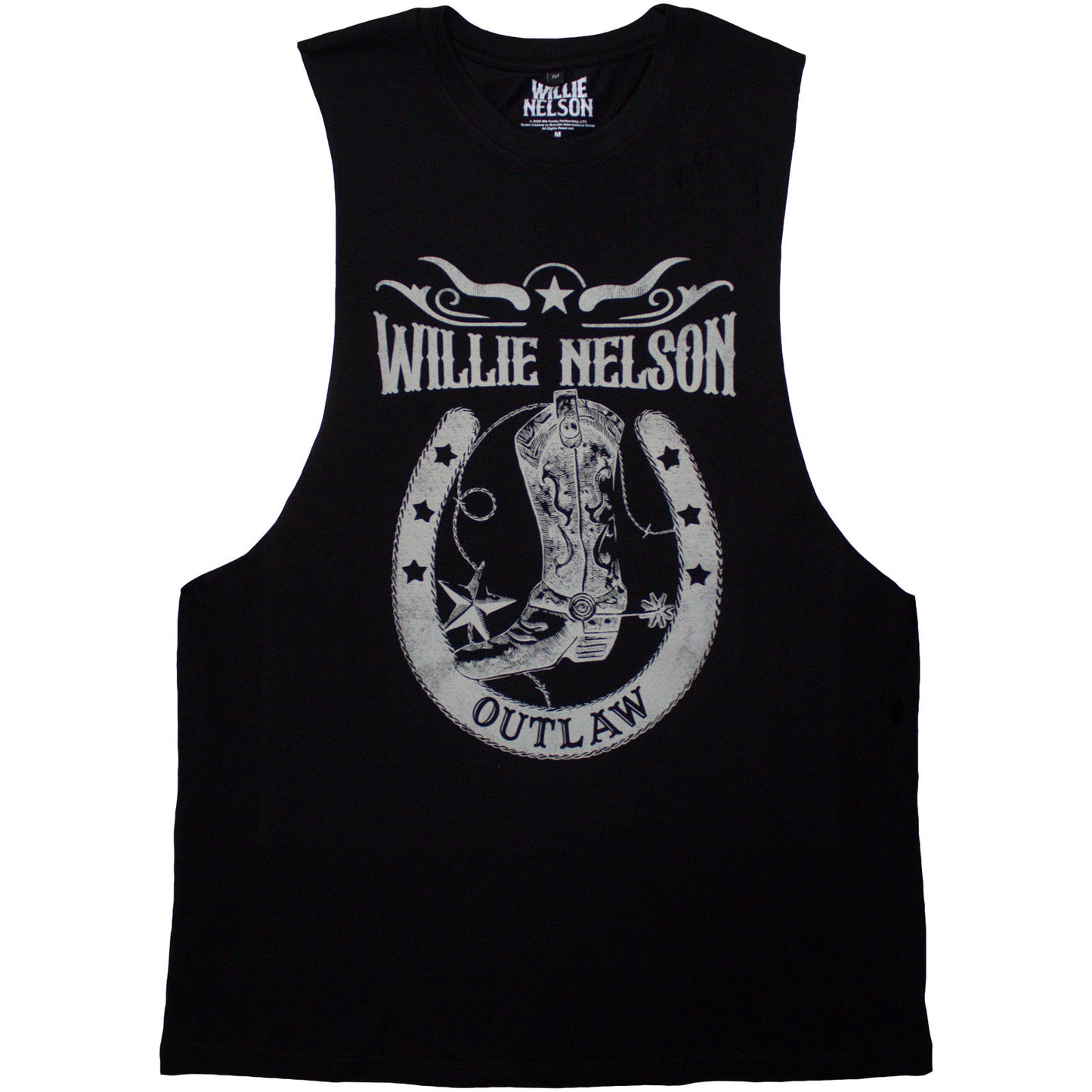 Een foto van een Willie Nelson T-Shirt
