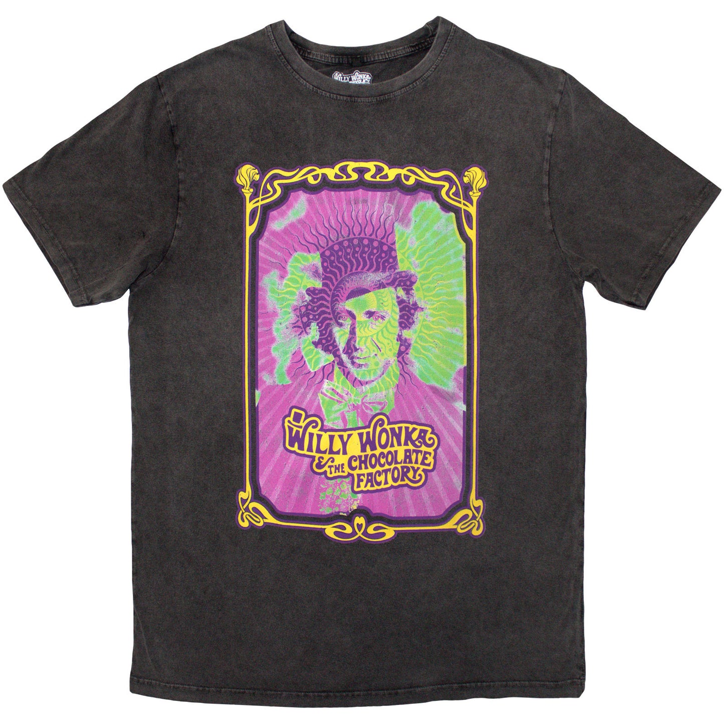 Een foto van een Willy Wonka T-Shirt