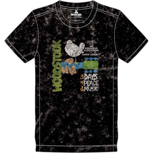 Een foto van een Woodstock T-Shirt