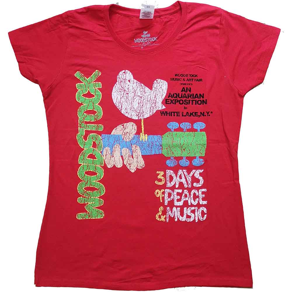 Een foto van een Woodstock T-Shirt