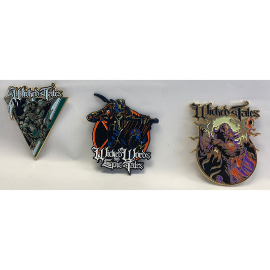 Een foto van een JON SCHAFFER (ICED EARTH / DEMONS & WIZARDS) Badge