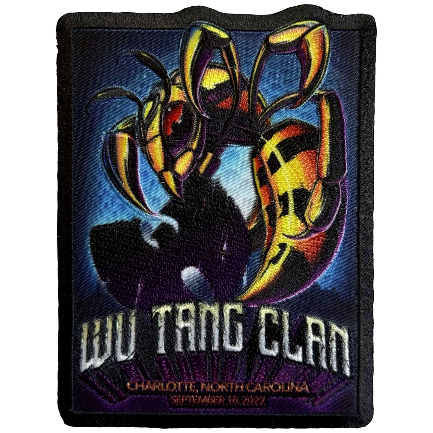 Een foto van een Wu-Tang Clan Patch