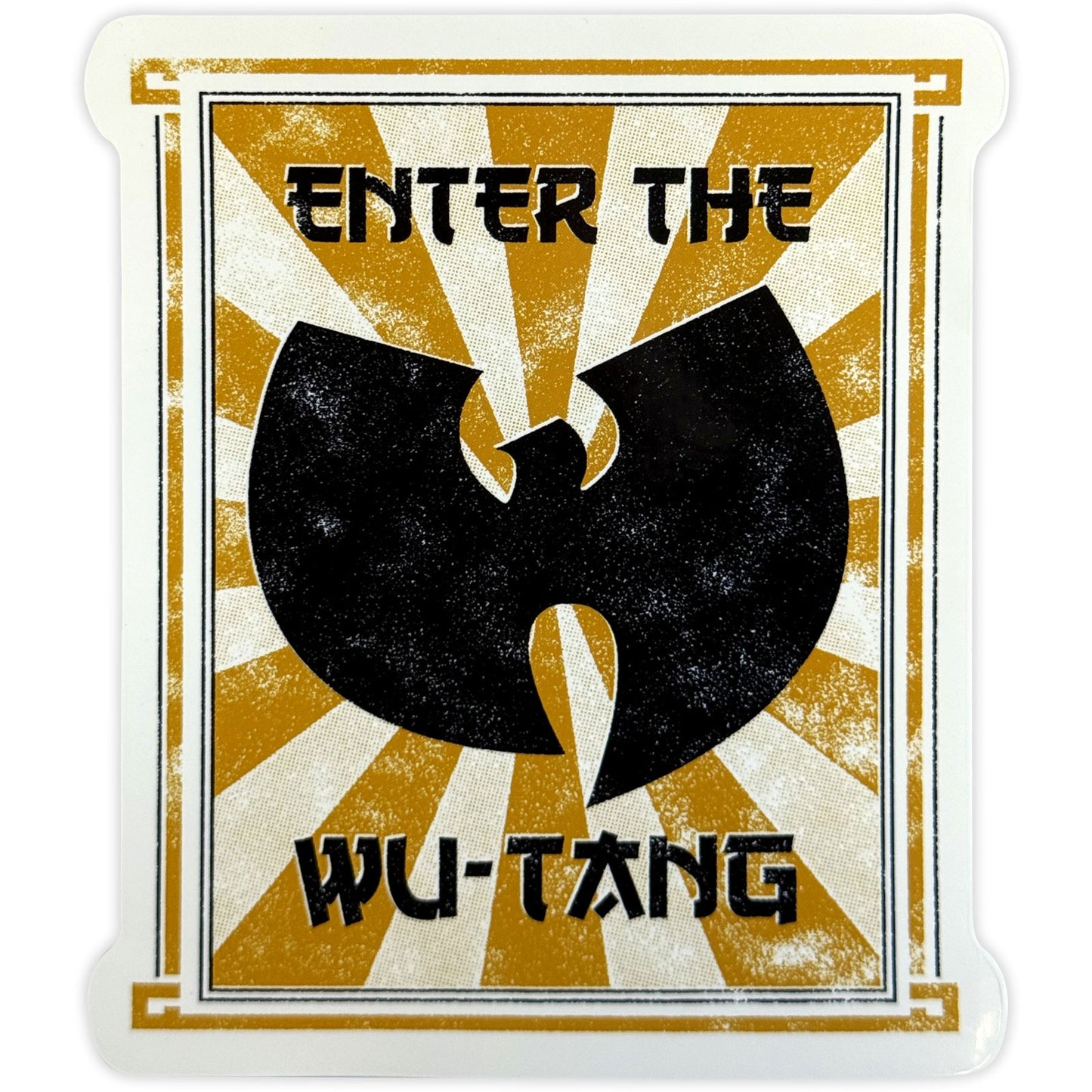 Een foto van een Wu-Tang Clan Schrijfwaren