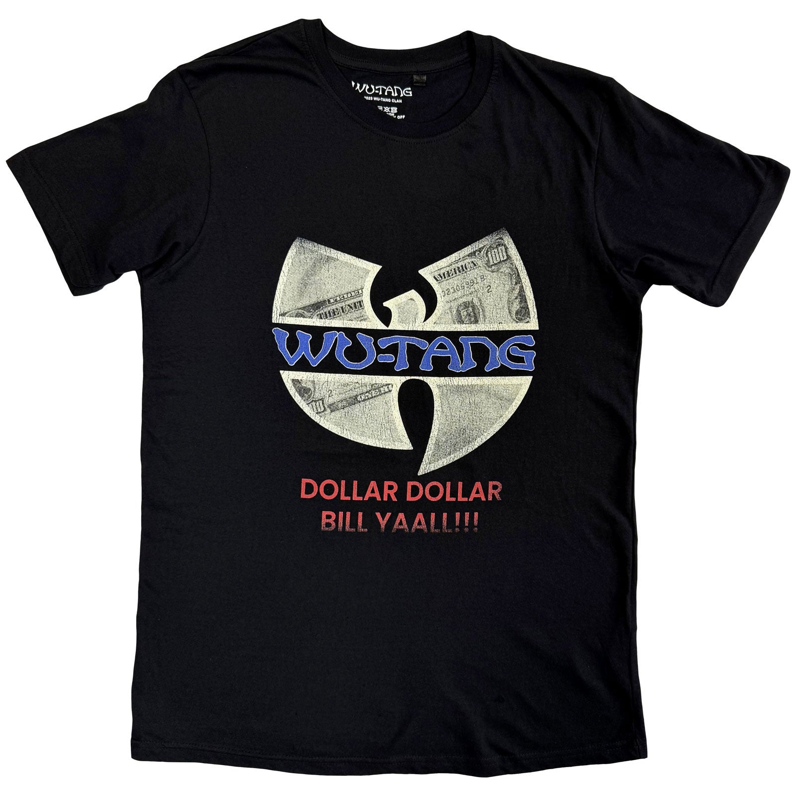 Een foto van een Wu-Tang Clan T-Shirt
