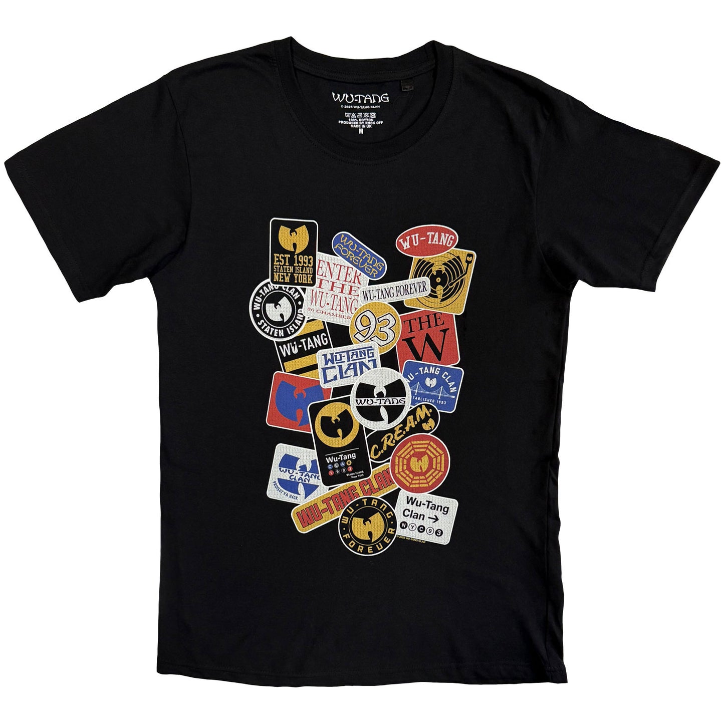 Een foto van een Wu-Tang Clan T-Shirt
