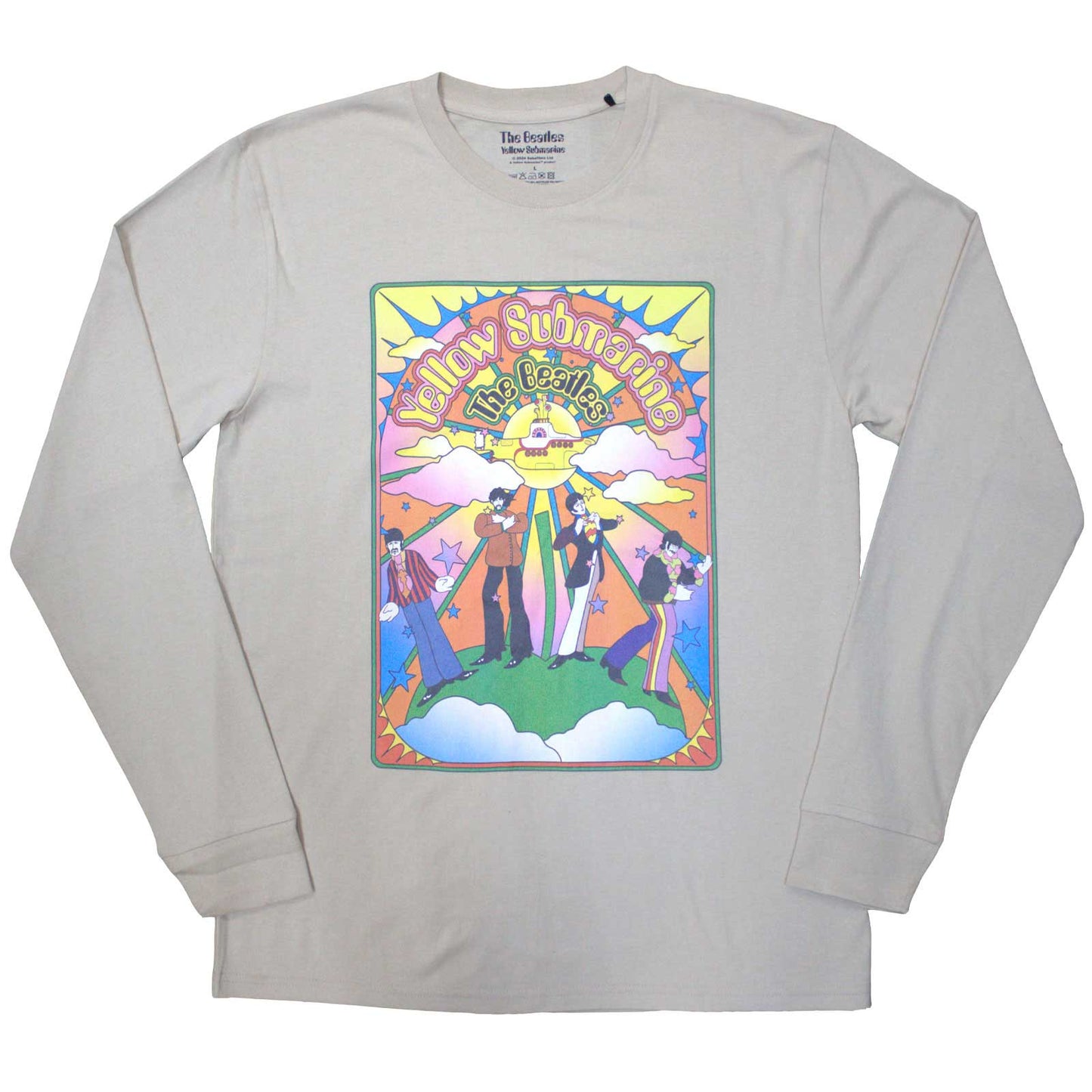 Een foto van een The Beatles Lange Mouw T-Shirt