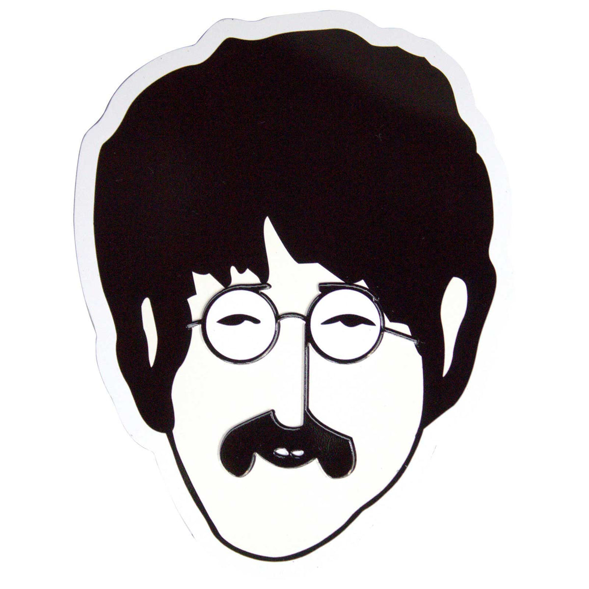 Een foto van een The Beatles Epoxy Magneet Set