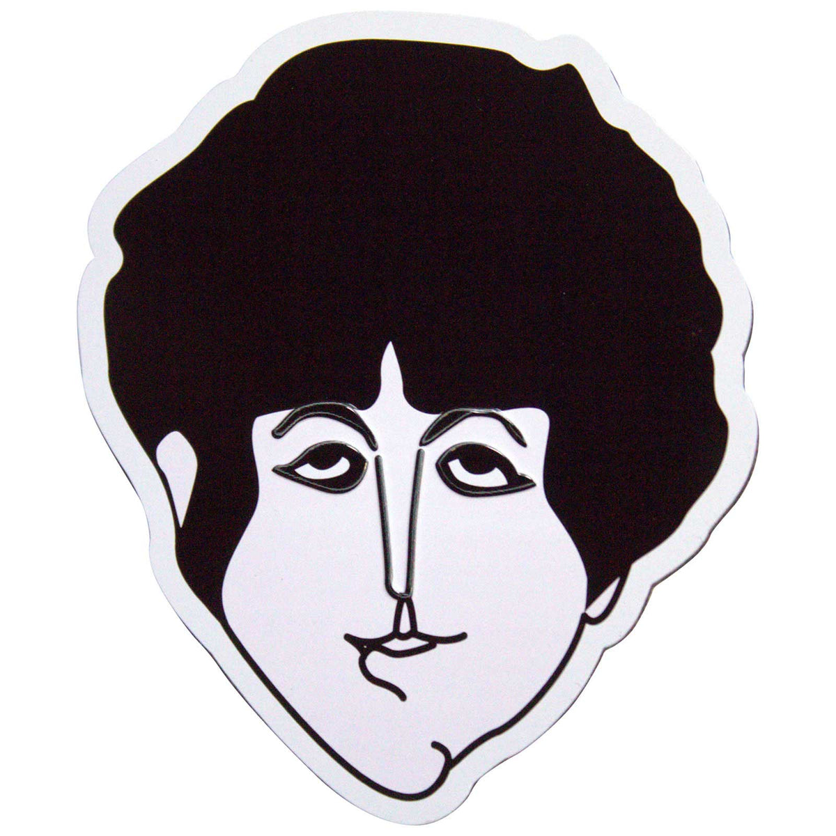 Een foto van een The Beatles Epoxy Magneet Set