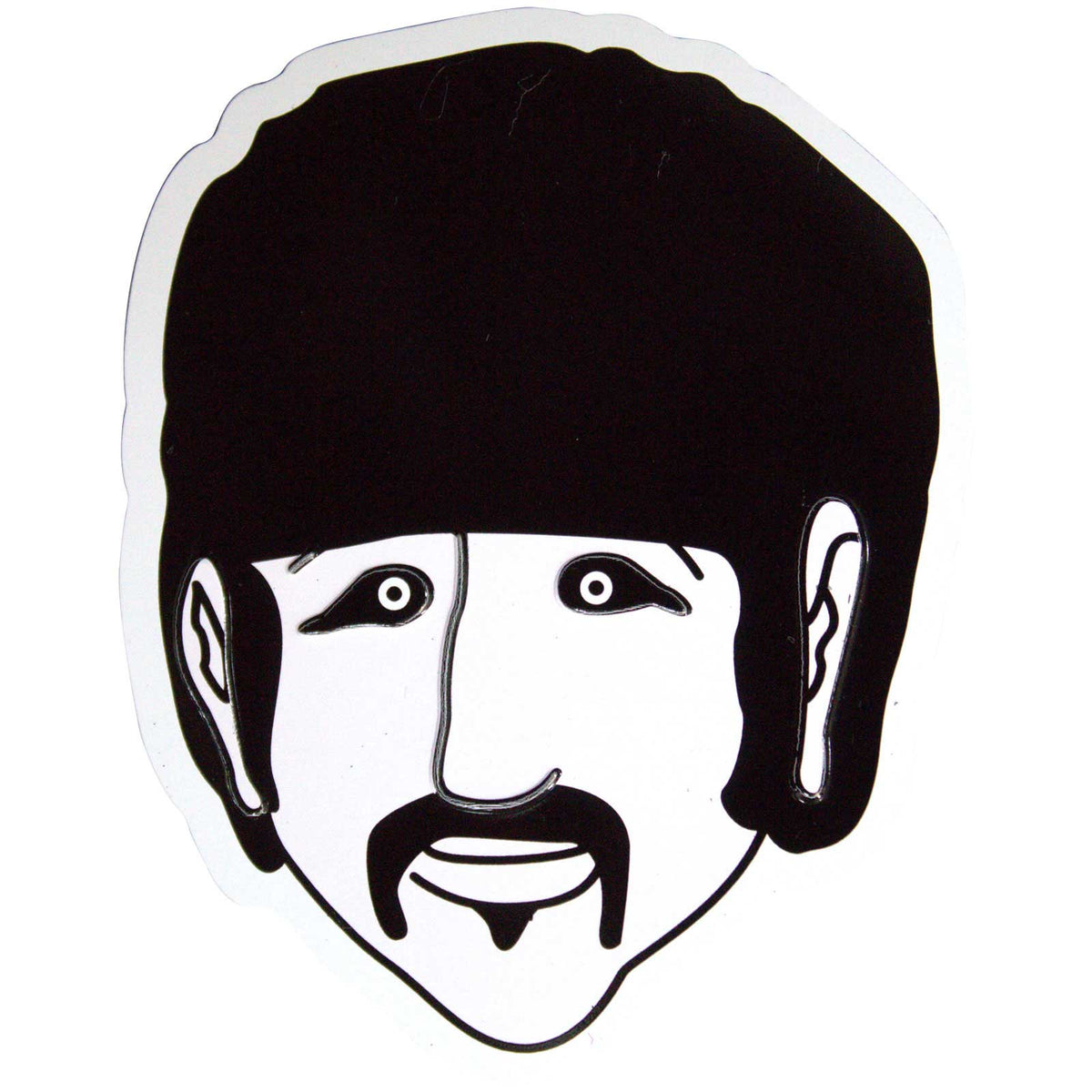 Een foto van een The Beatles Epoxy Magneet Set