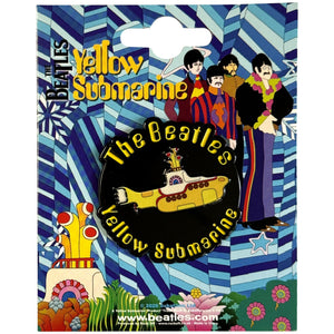 Een foto van een The Beatles Speld Badge