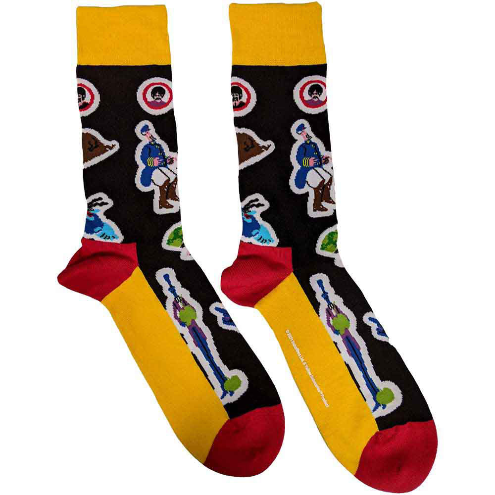 Een foto van een The Beatles Sokken