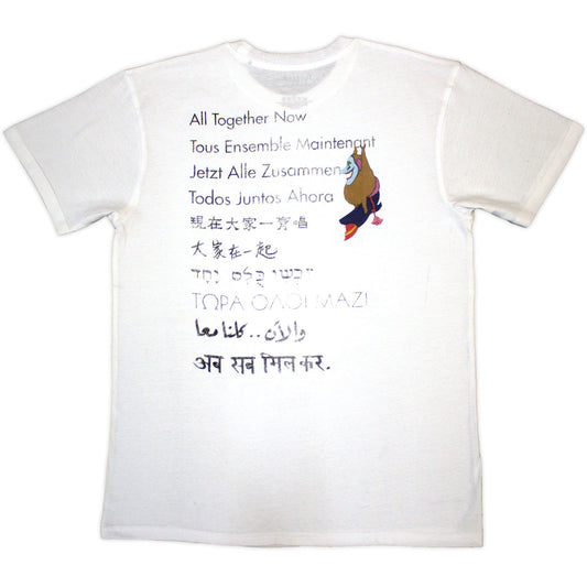 Een foto van een The Beatles T-Shirt