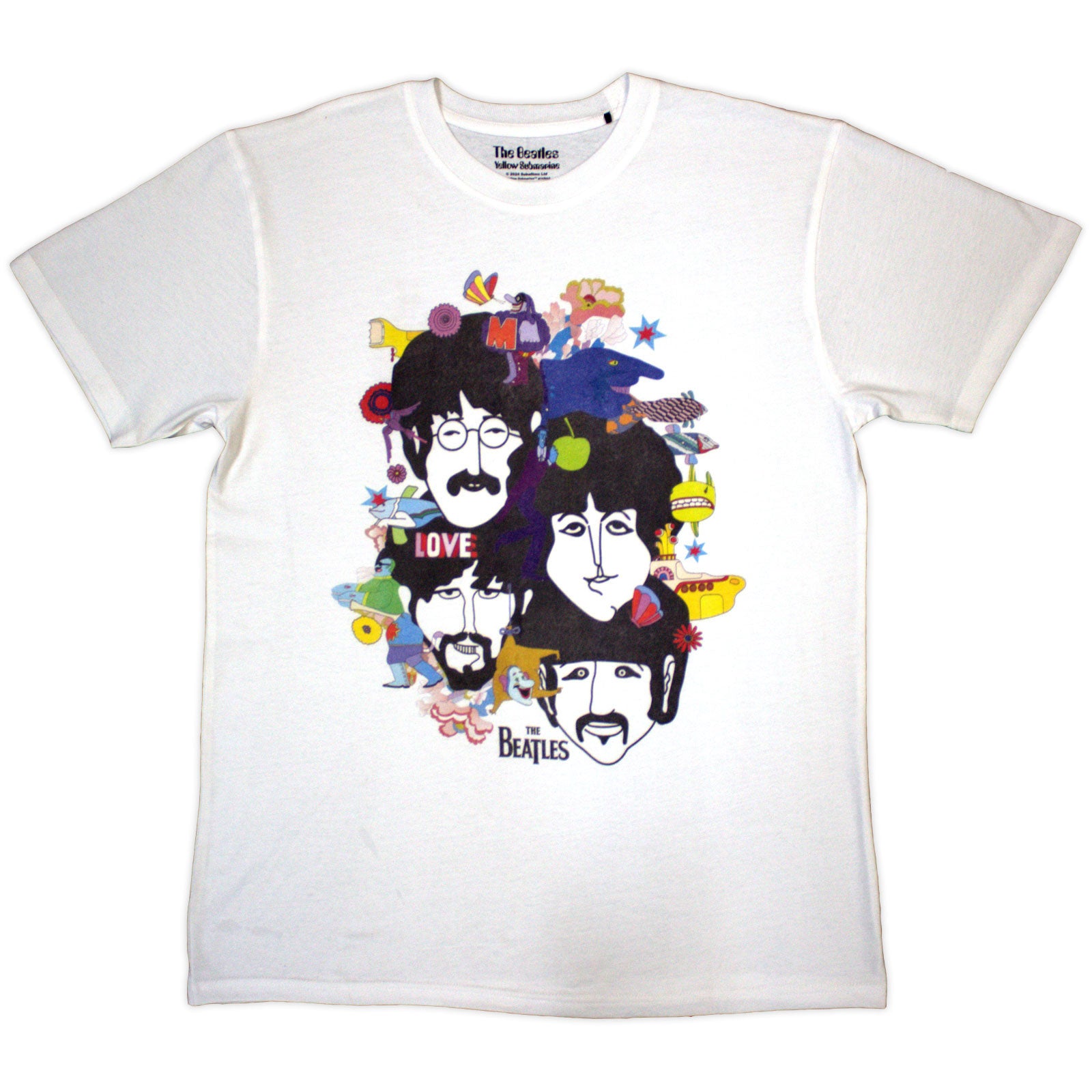 Een foto van een The Beatles T-Shirt