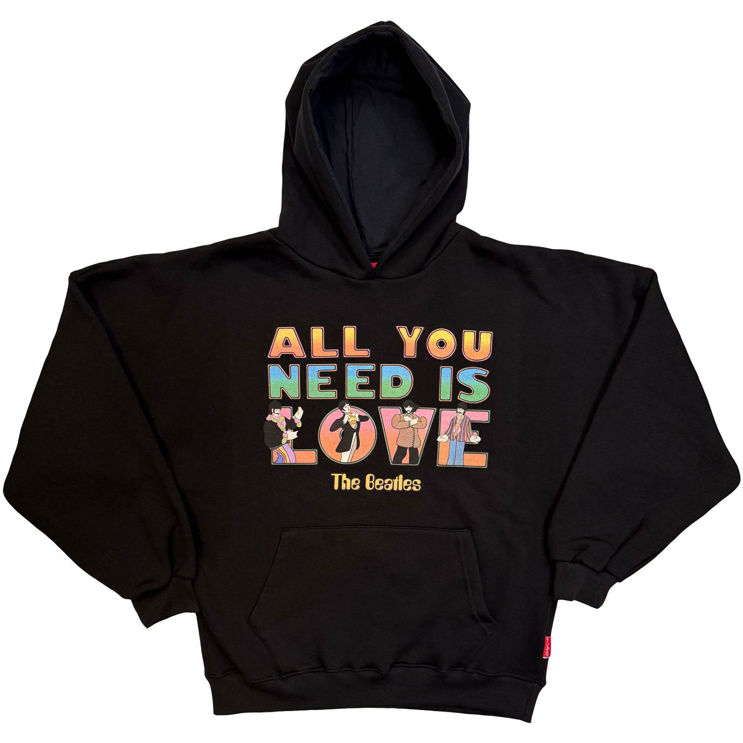 Een foto van een The Beatles Hoodie