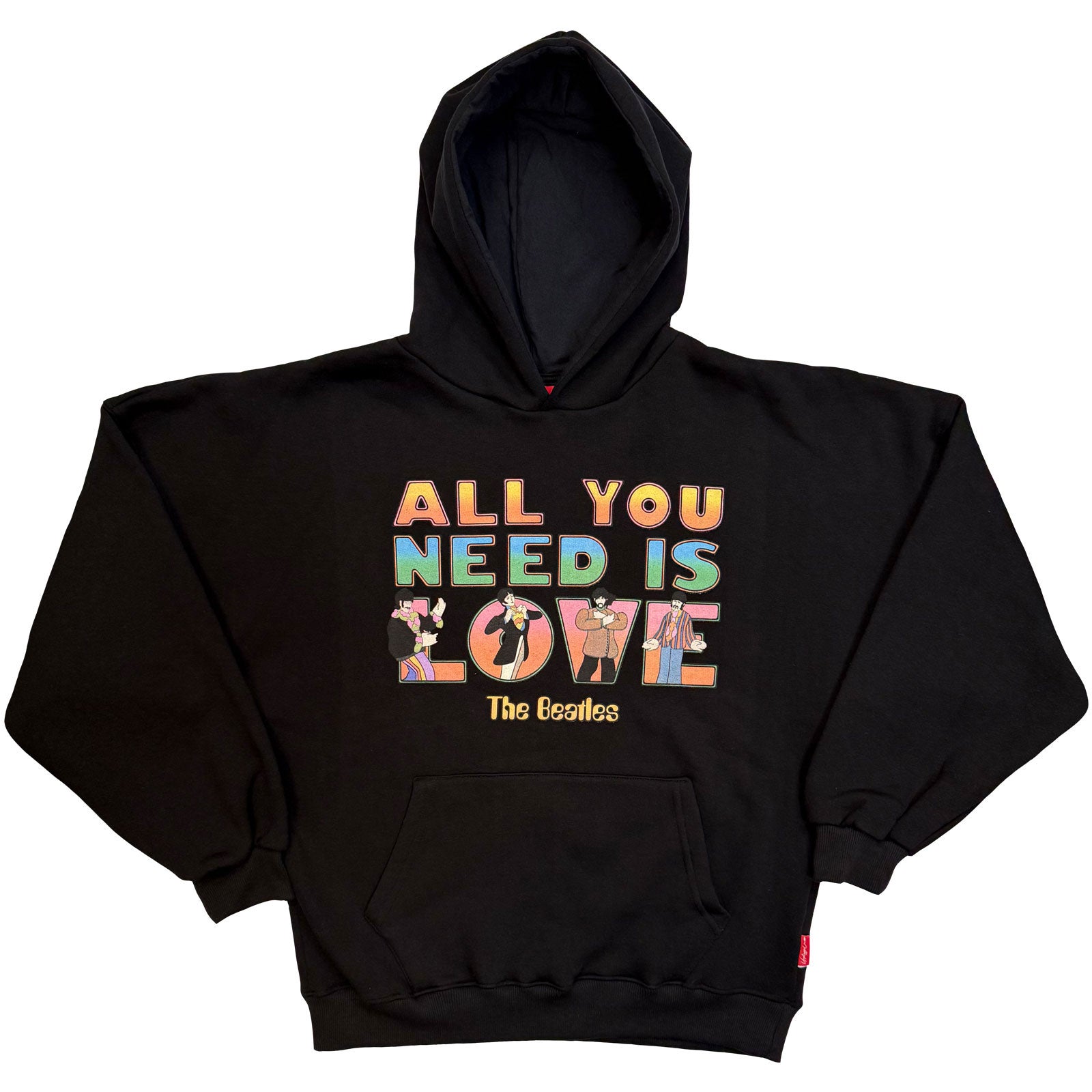 Een foto van een The Beatles Hoodie