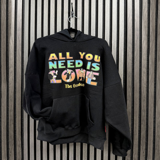 Een foto van een The Beatles Hoodie