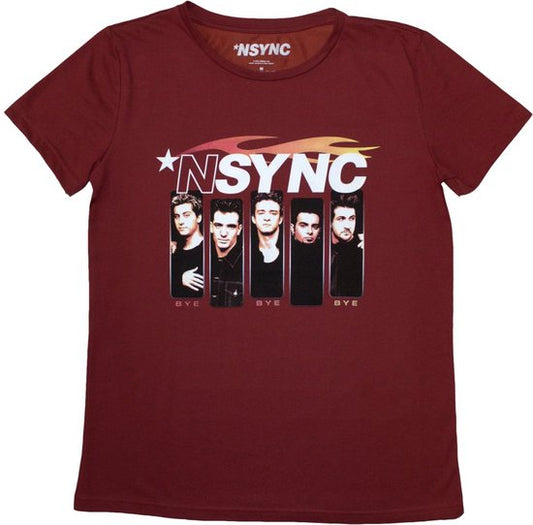 Een foto van een NSYNC T-Shirt