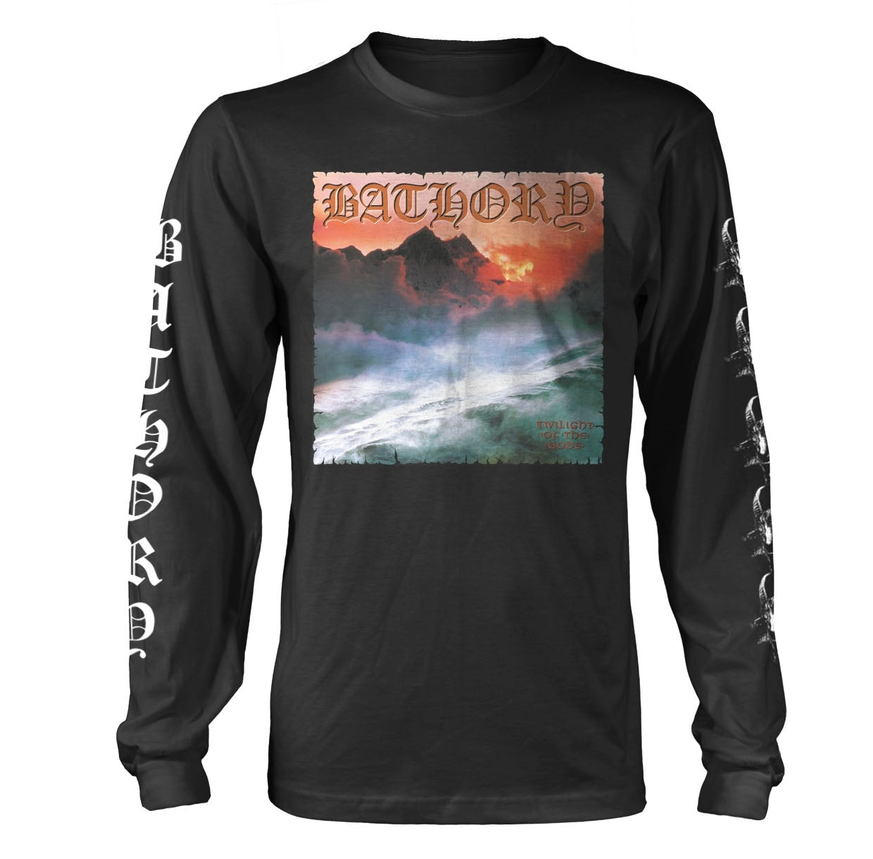Een foto van een BATHORY Lange Mouw T-Shirt