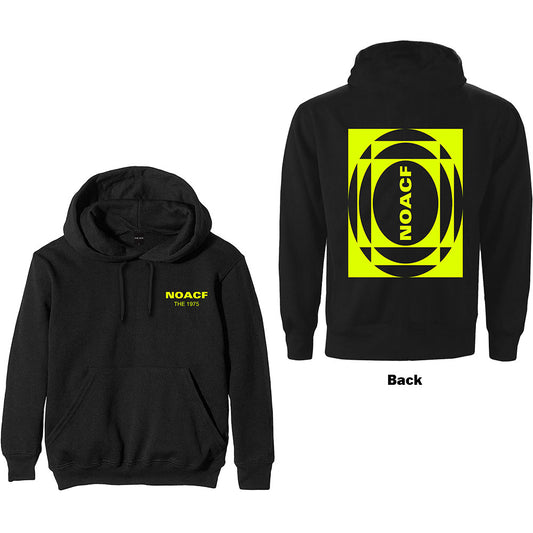 The 1975 Unisex Pullover Hoodie: NOACF (Back Print) Trui met capuchon