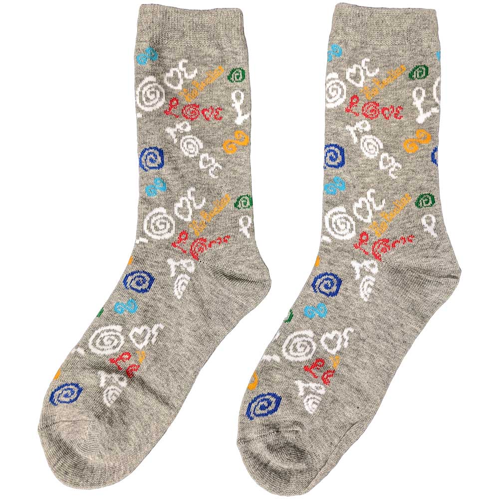 The Beatles Ladies Ankle Socks: Love (UK Size 4 - 7) Enkelsokken