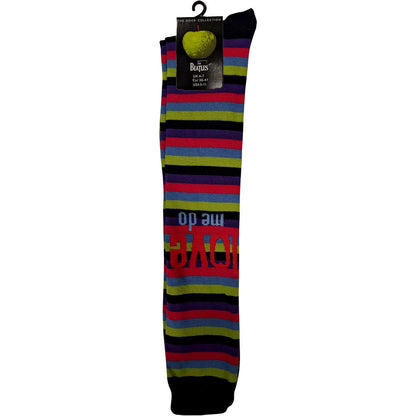 The Beatles Ladies Knee High Socks: Love Me Do (UK Size 4 - 7) Kniehoge sokken