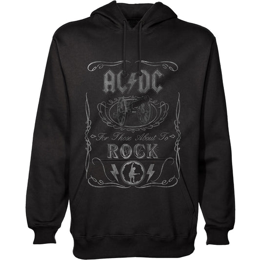 AC/DC Unisex Pullover Hoodie: Cannon Swig Trui met capuchon