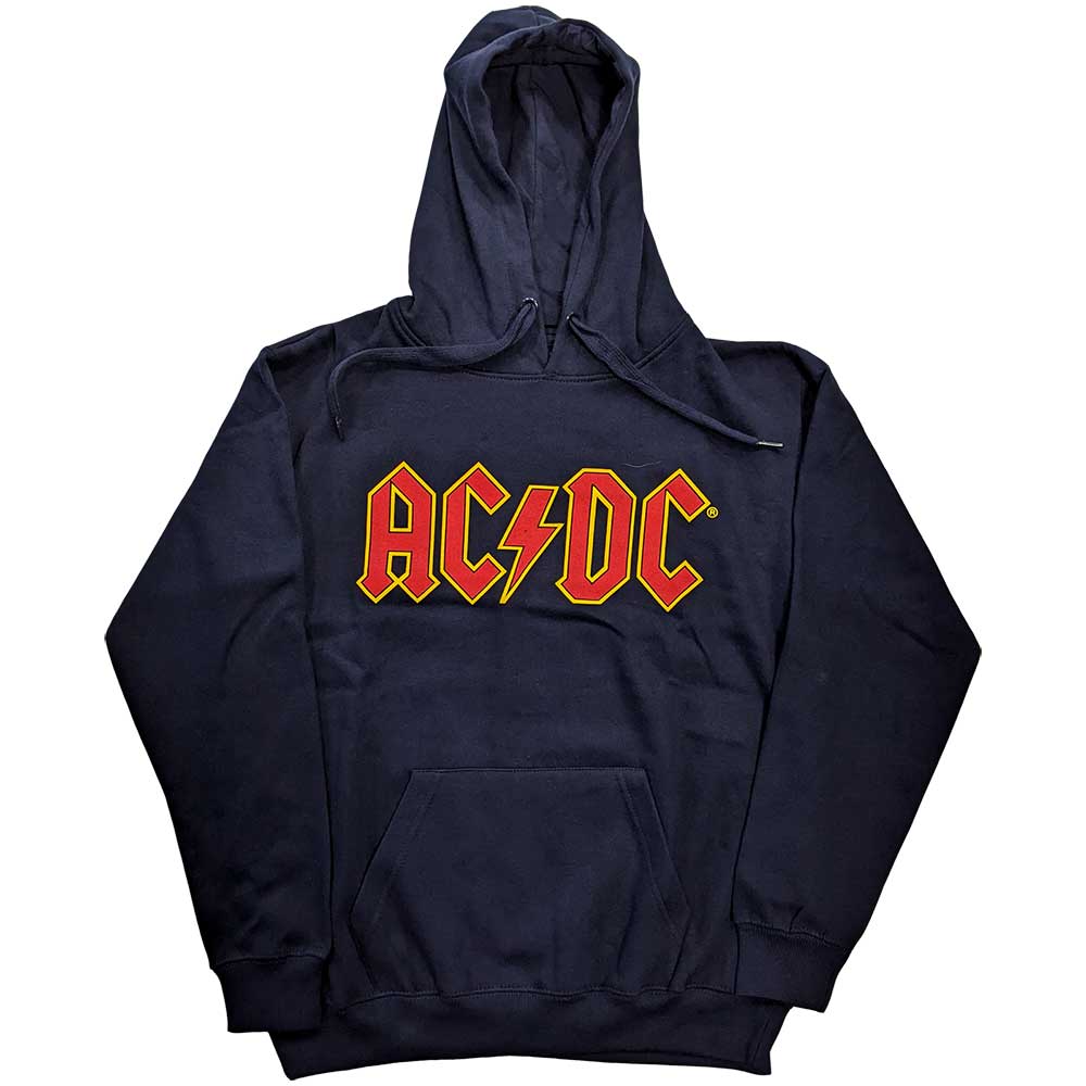 AC/DC Unisex Pullover Hoodie: Logo Trui met capuchon