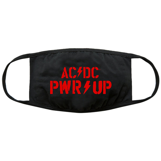 AC/DC Face Mask: PWR-UP Logo Gezichtsmasker