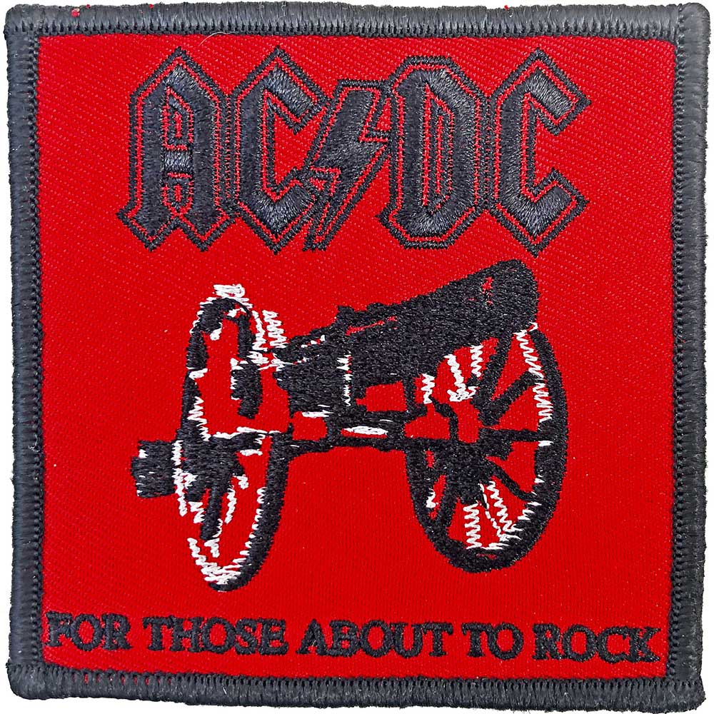 AC/DC Standard Patch: For Those About To Rock Standaard patch