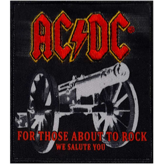 AC/DC Standard Patch: Canon Woven Logo Standaard patch