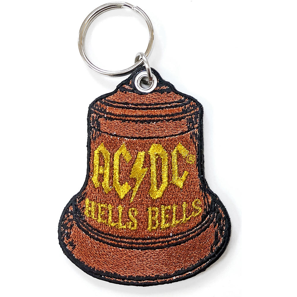 AC/DC Keychain: Hells Bells (Double Sided Patch) Sleutelhanger