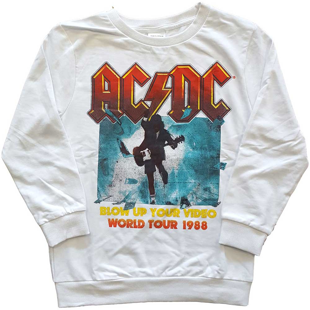 AC/DC Kids Sweatshirt: Blow Up Your Video Sweatshirt