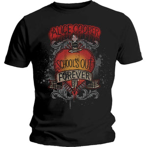 Alice Cooper Unisex T-Shirt: Schools Out Dagger T-Shirt
