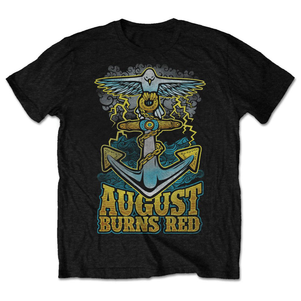 August Burns Red Unisex T-Shirt: Dove Anchor (Retail Pack) T-Shirt
