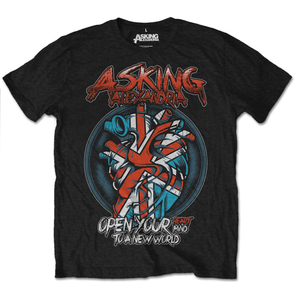 Asking Alexandria Unisex T-Shirt: Heart Attack (Retail Pack) T-Shirt