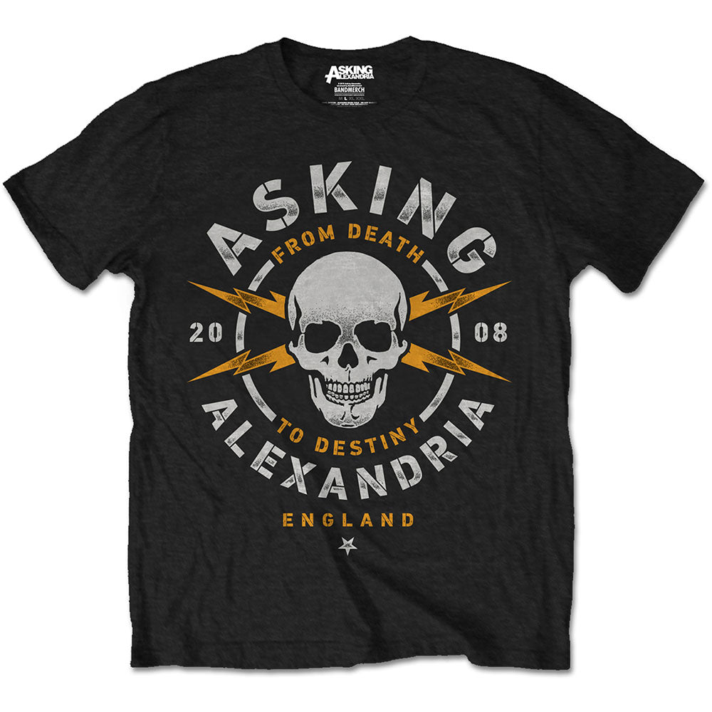 Asking Alexandria Unisex T-Shirt: Danger (Retail Pack) T-Shirt