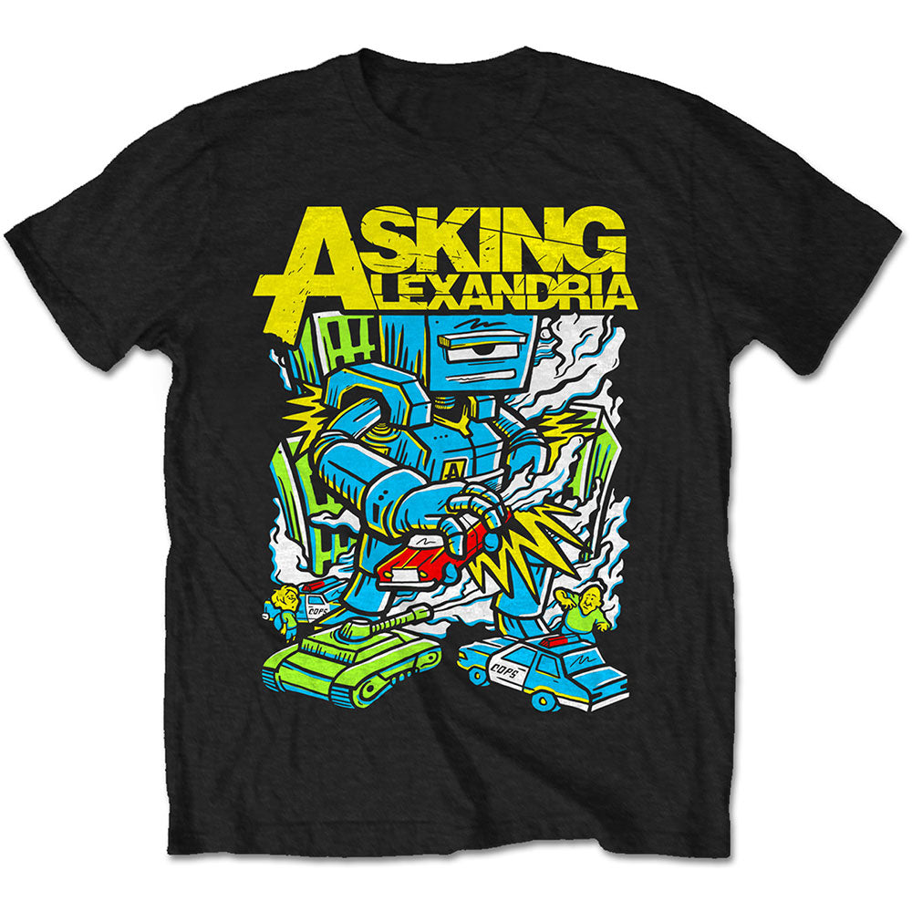 Asking Alexandria Unisex T-Shirt: Killer Robot (Retail Pack) T-Shirt