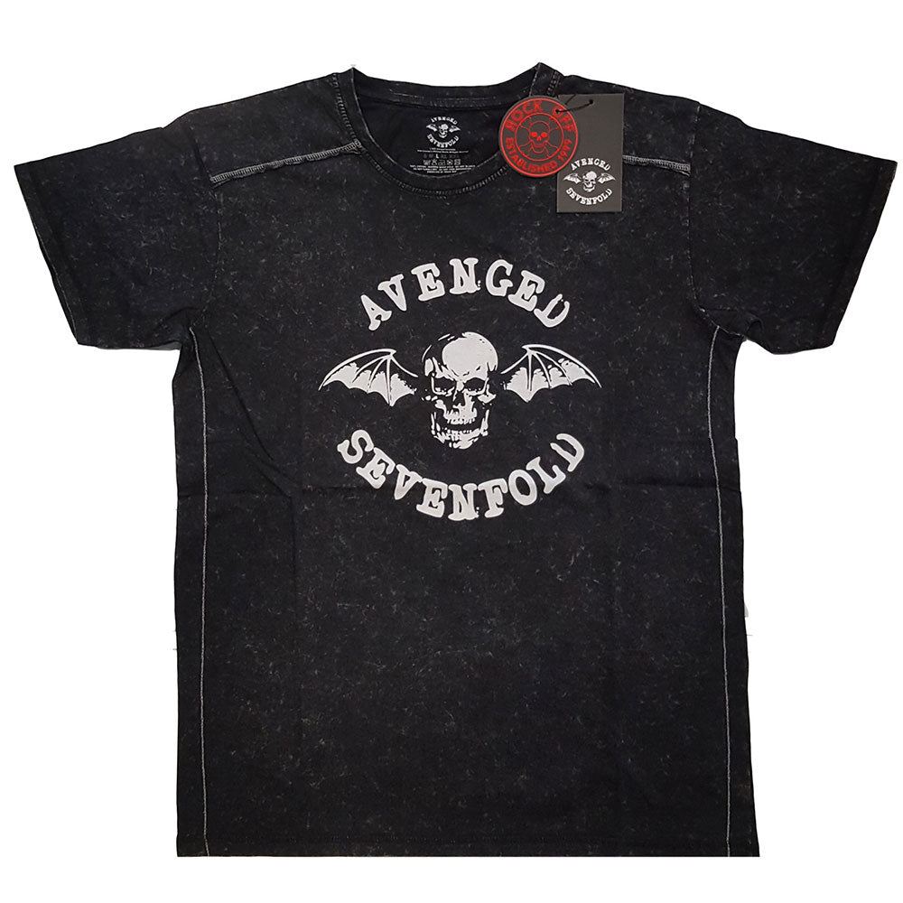 Avenged Sevenfold Unisex T-Shirt: Logo (Wash Collection) T-Shirt