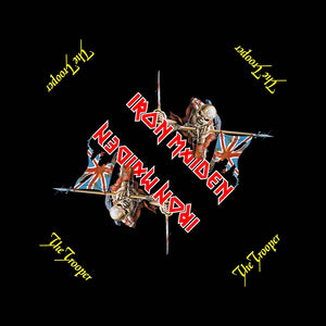 Iron Maiden Unisex Bandana: The Trooper Bandana