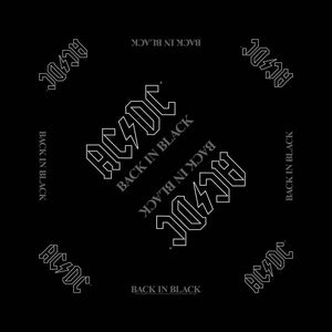 AC/DC Unisex Bandana: Back in Black Bandana