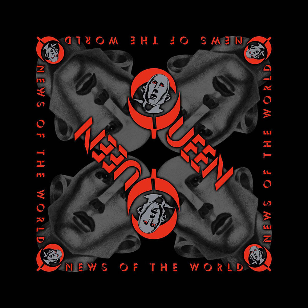 Queen Unisex Bandana: News of the World Bandana