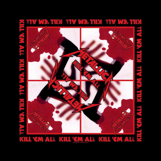 Metallica Unisex Bandana: Kill 'Em All Bandana