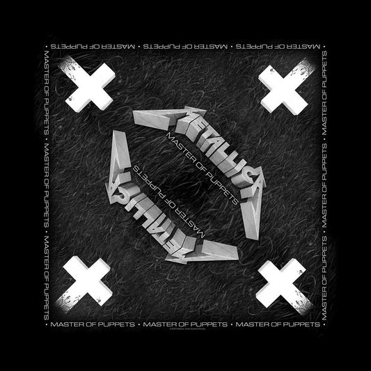 Metallica Unisex Bandana: Master of Puppets Bandana