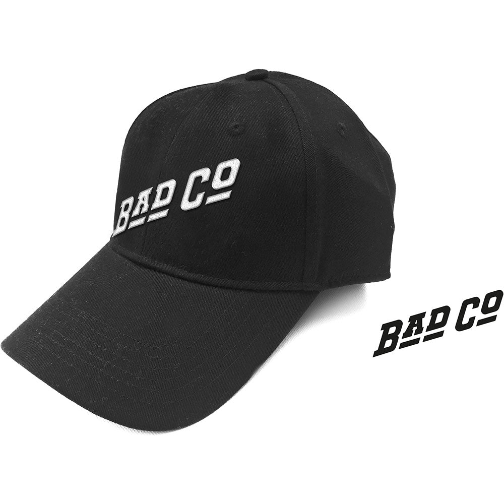 Bad Company Unisex Baseball Cap: Slant Logo Baseballpet