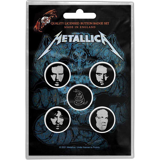 Metallica Button Badge Pack: Wherever I May Roam (Retail Pack) Set knoopspelden