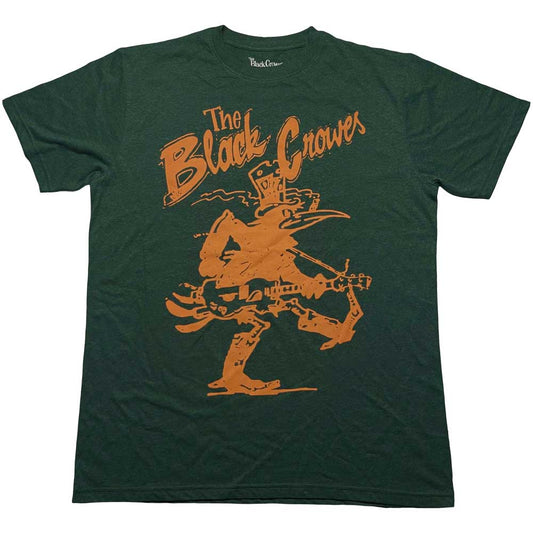 The Black Crowes Unisex T-Shirt: Crowe Guitar T-Shirt