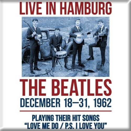 The Beatles Fridge Magnet: Hamburg Koelkastmagneet