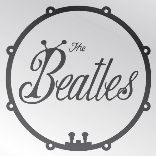 The Beatles Fridge Magnet: Bug Logo & Drum Koelkastmagneet