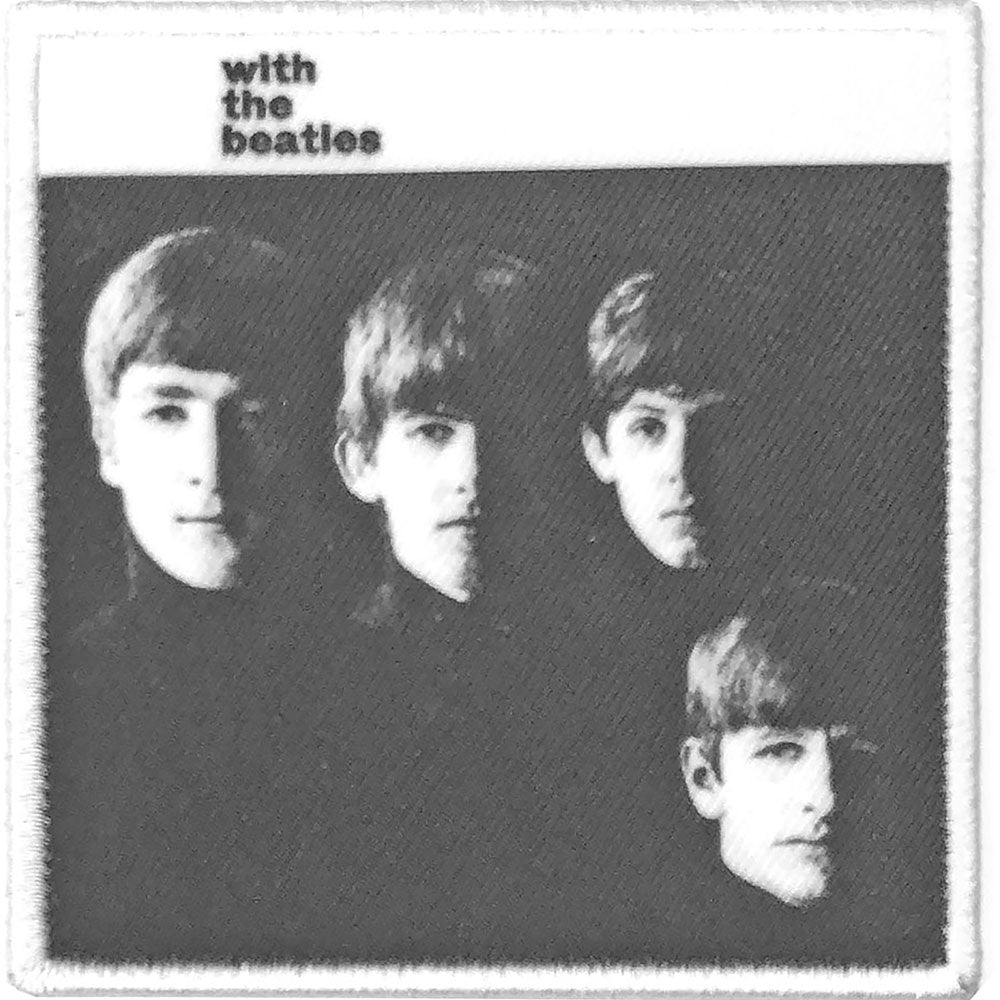 The Beatles Standard Patch: With the Beatles Album Cover (Loose) Standaard patch