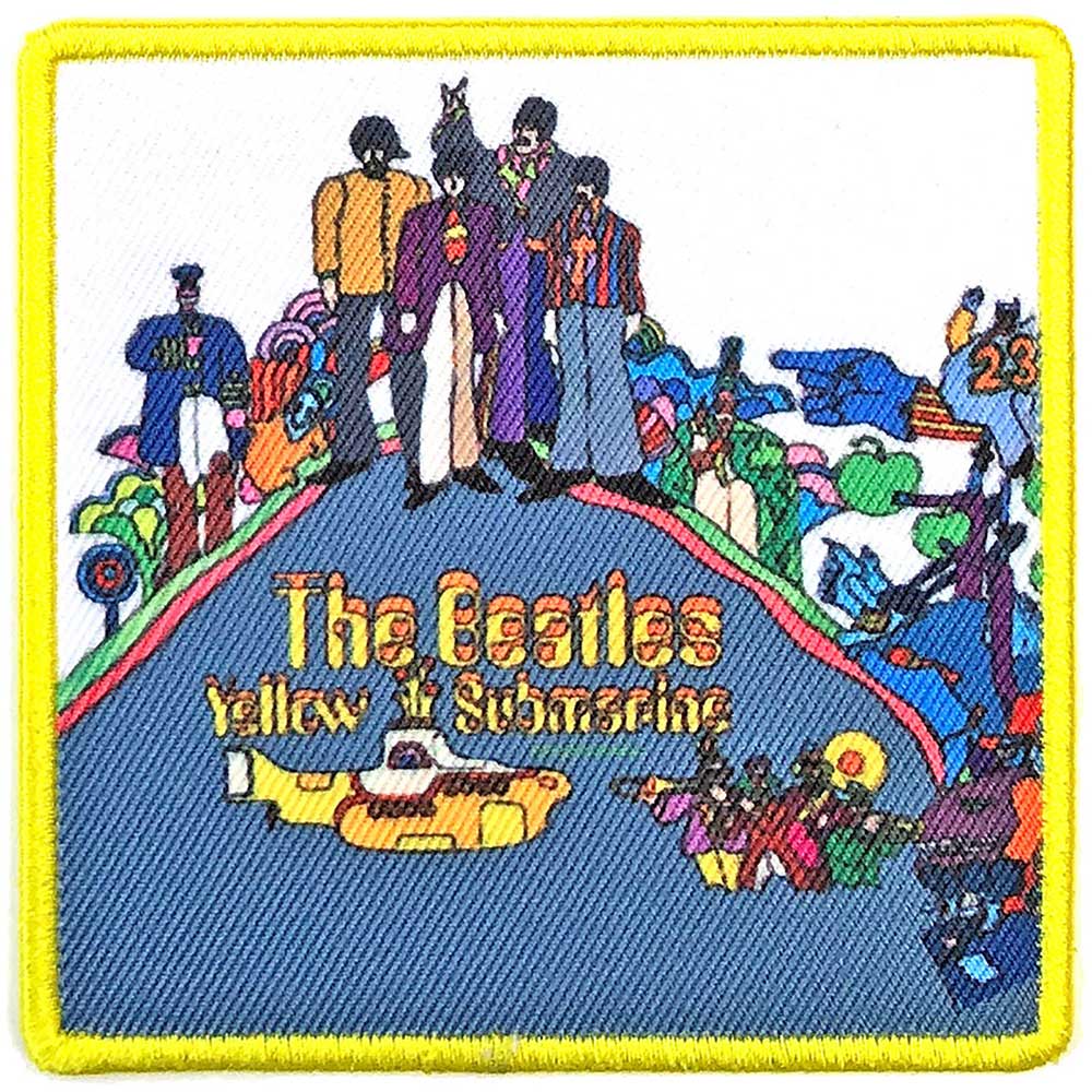 The Beatles Standard Patch: Yellow Submarine Album Cover (Loose) Standaard patch